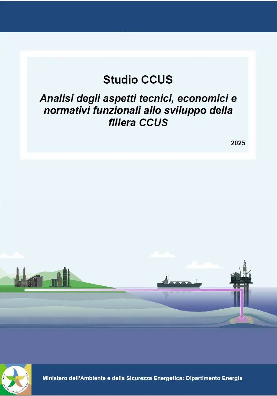 Studio MASE - Cattura e Stoccaggio di Carbonio / 2025
